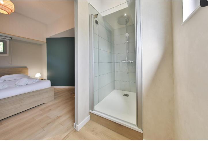 Ferienwohnung La Peniche De Fabrice Avec Jacuzzi Privatif Straßburg Zimmer foto